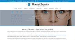 Desktop Screenshot of heartofamericaeyecare.com